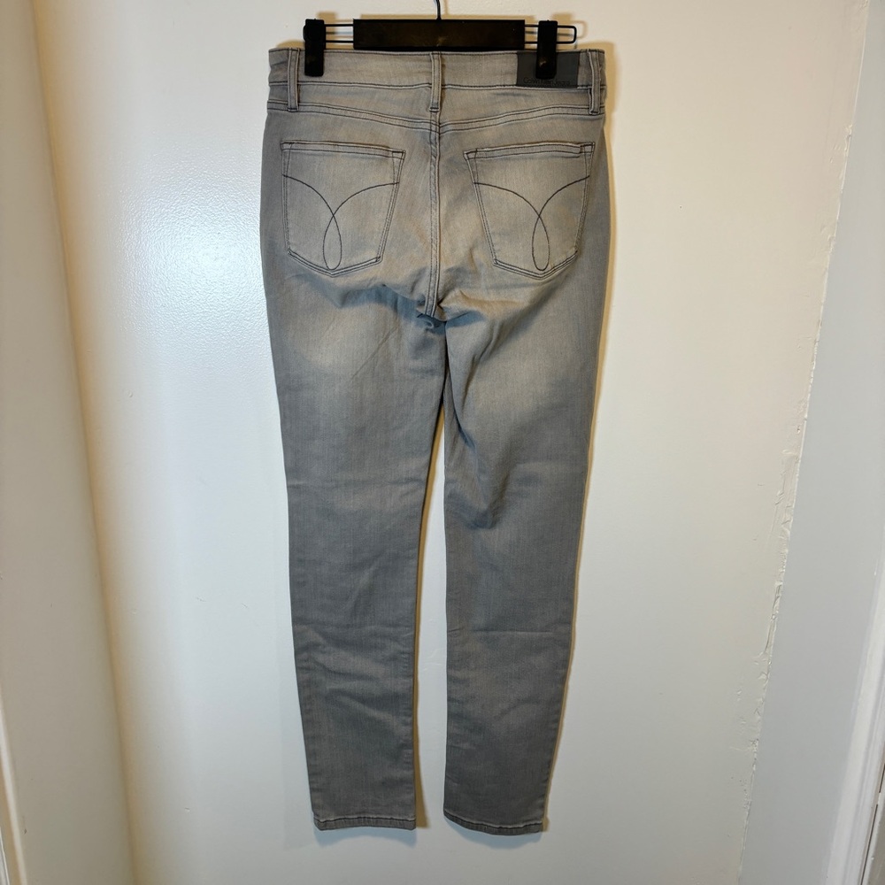 Calvin Klein Jeans ultimate skinny jeans gray women's size 28 X 32 - Picture 2 of 8